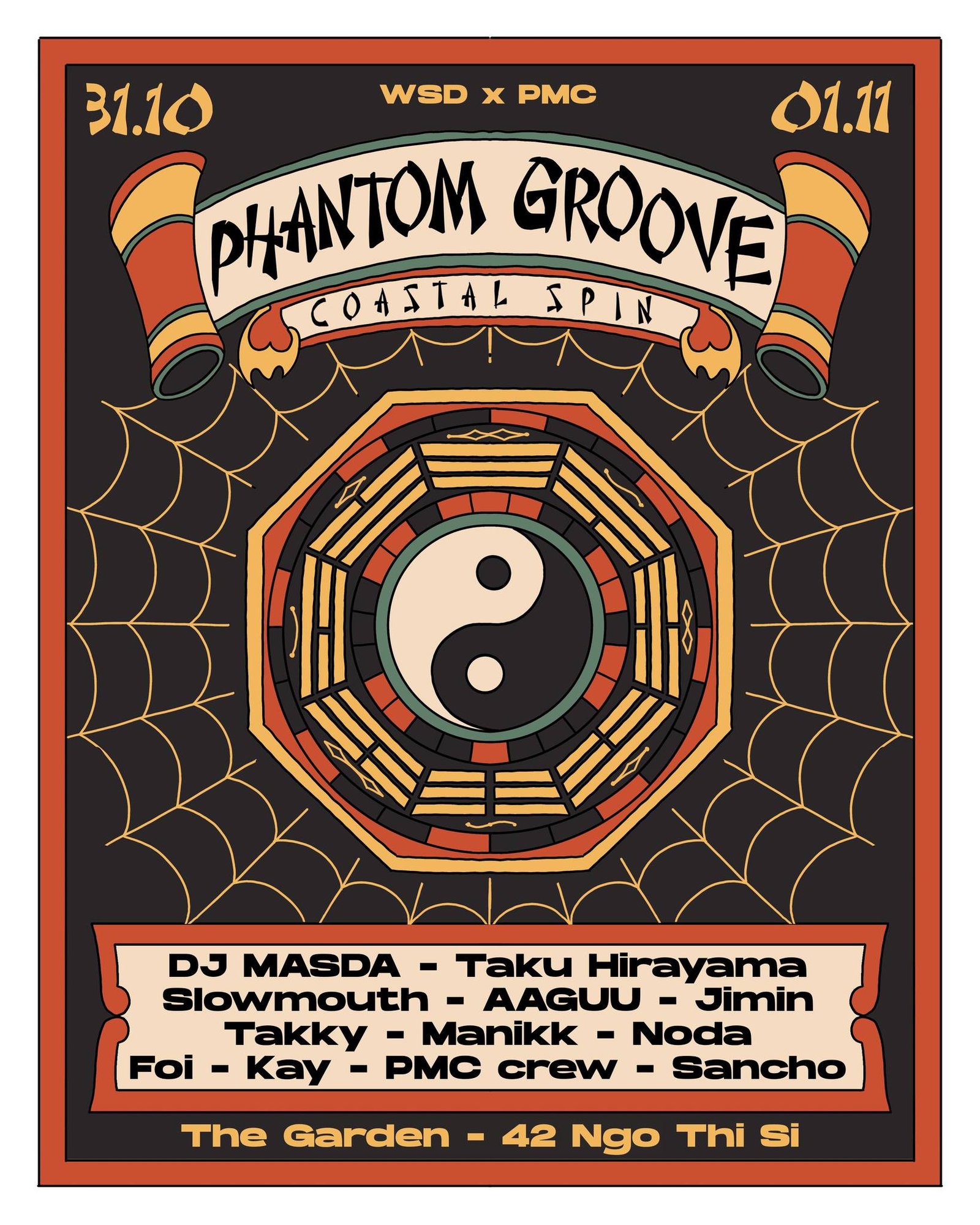 PMC x WSD Coastal Spin -Phantom Groove-